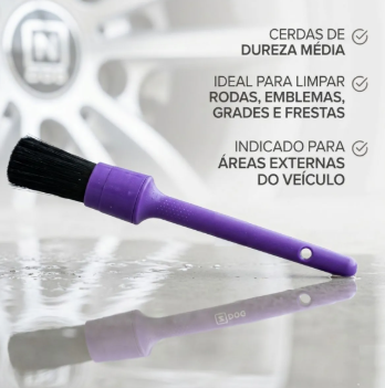 Kit Vonixx Sintra  Limpeza Interna Carro Pincel Microfibra
